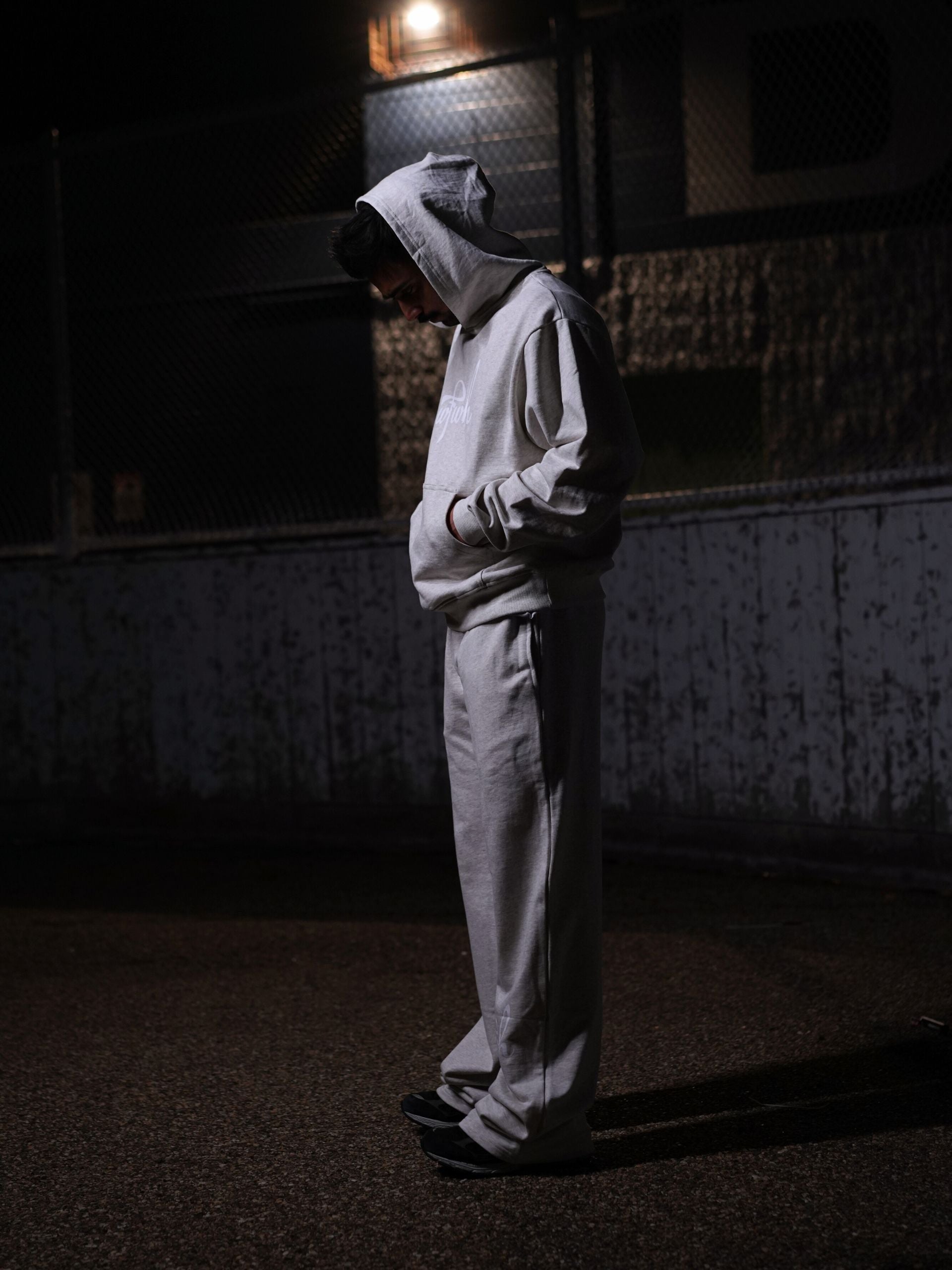 Light Grey Baggy Sweatpants