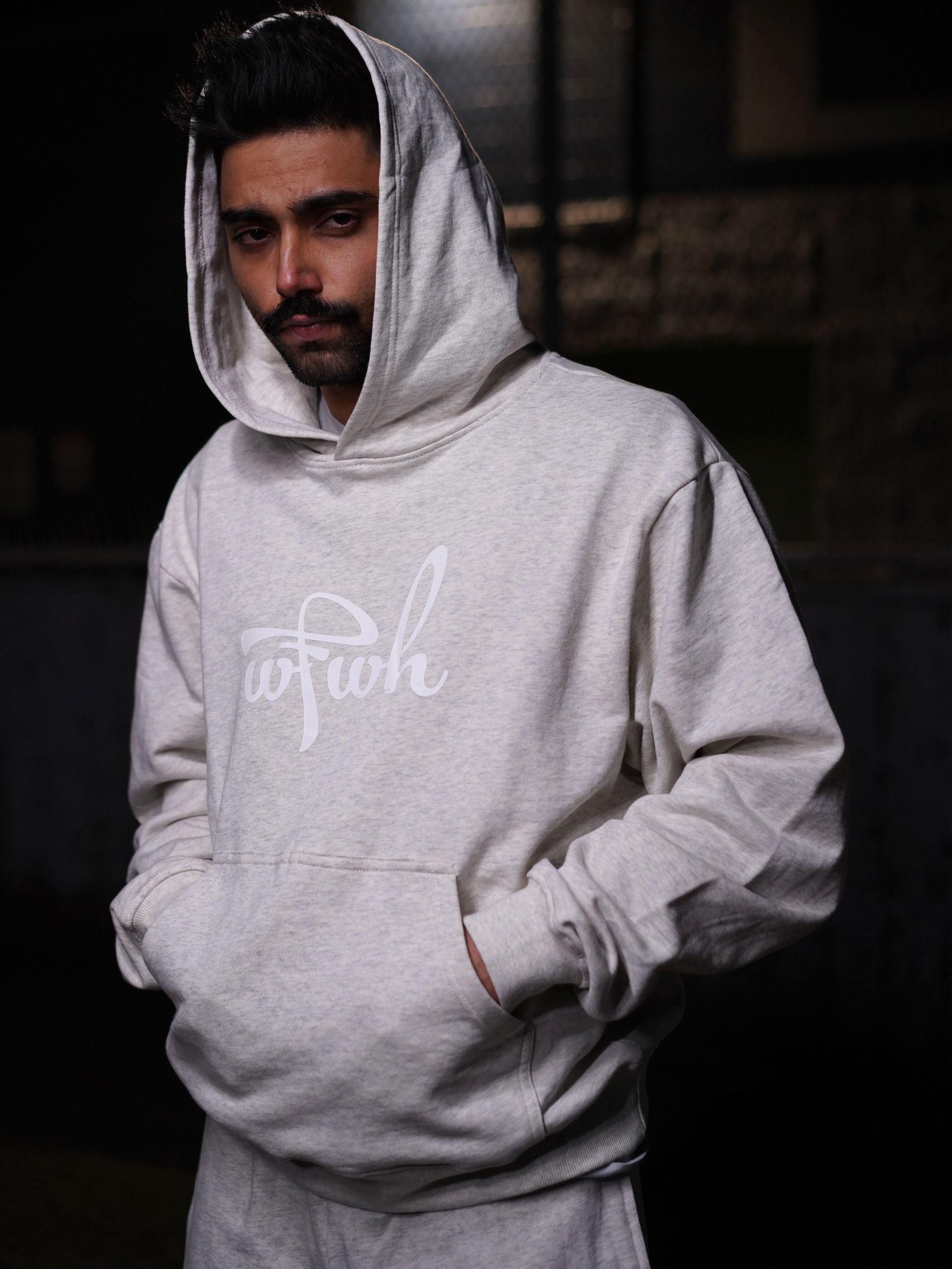 Not Basic Light Grey Hoodie