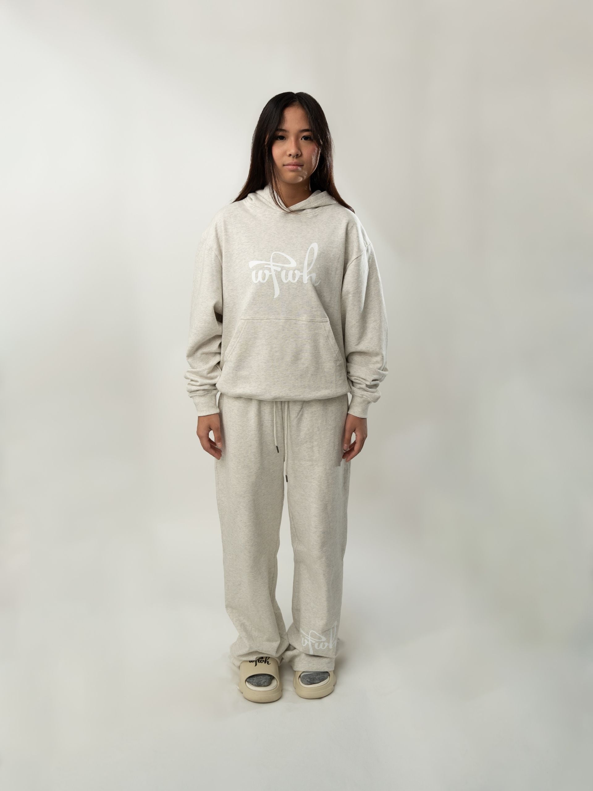 Light Grey Baggy Sweatpants