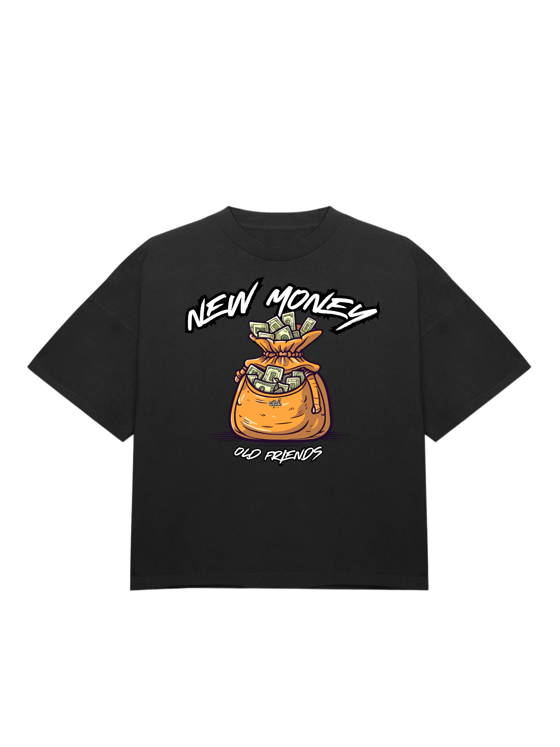 WITHOUTFEARWITHOUTHATE#OVERSIZED#tshirt#black#newmoney#old#friends#NOTBASIC#front#mockup