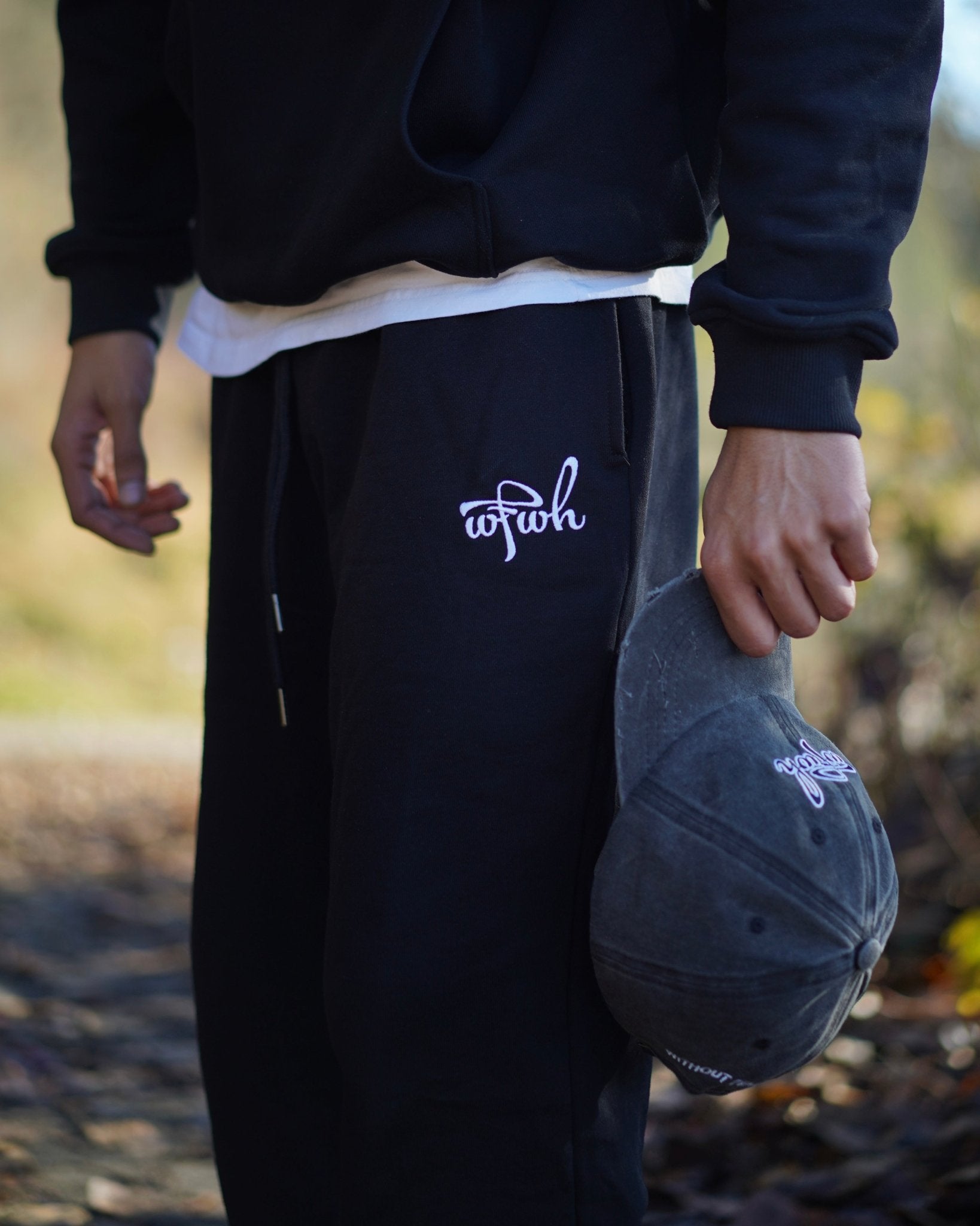 Classic Black Sweatpants - Without Fear Without HateSweatpants